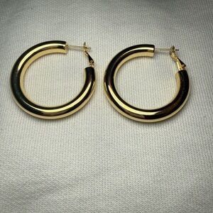Gold Hoop Earrings